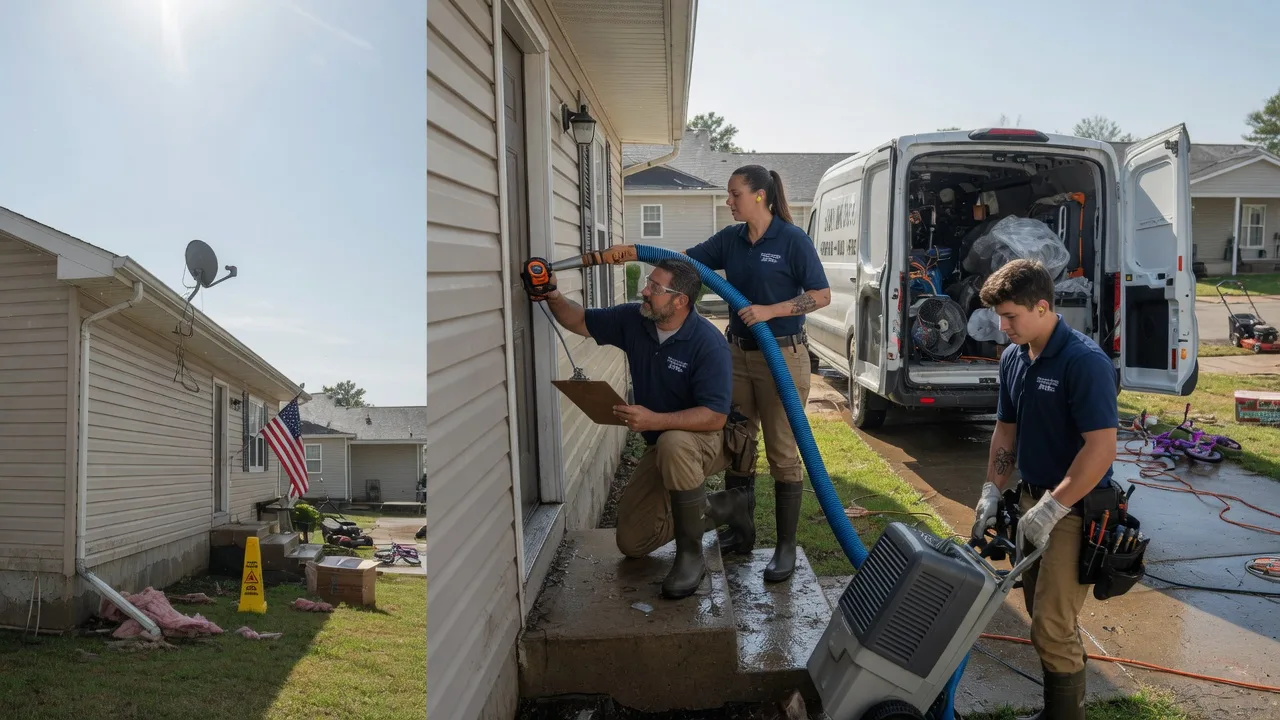 Ceiling Water Damage Restoration in Limerick, ME near me